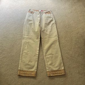 Borgofiori active vintage designer pants